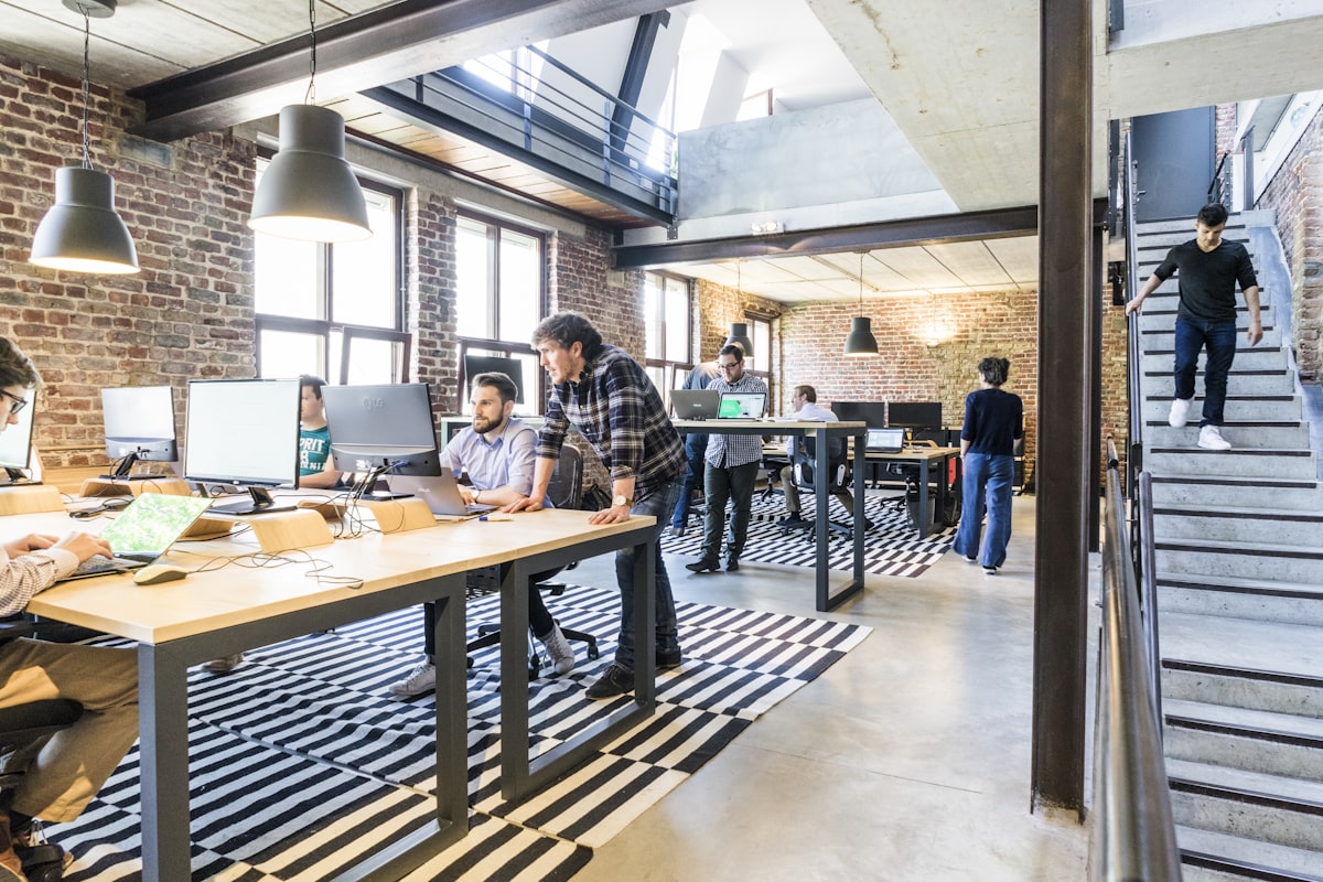 Startup workspace in Nairobi planning digital growth